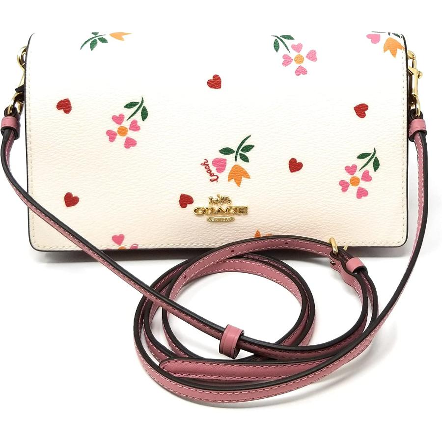 coach pink heart purse