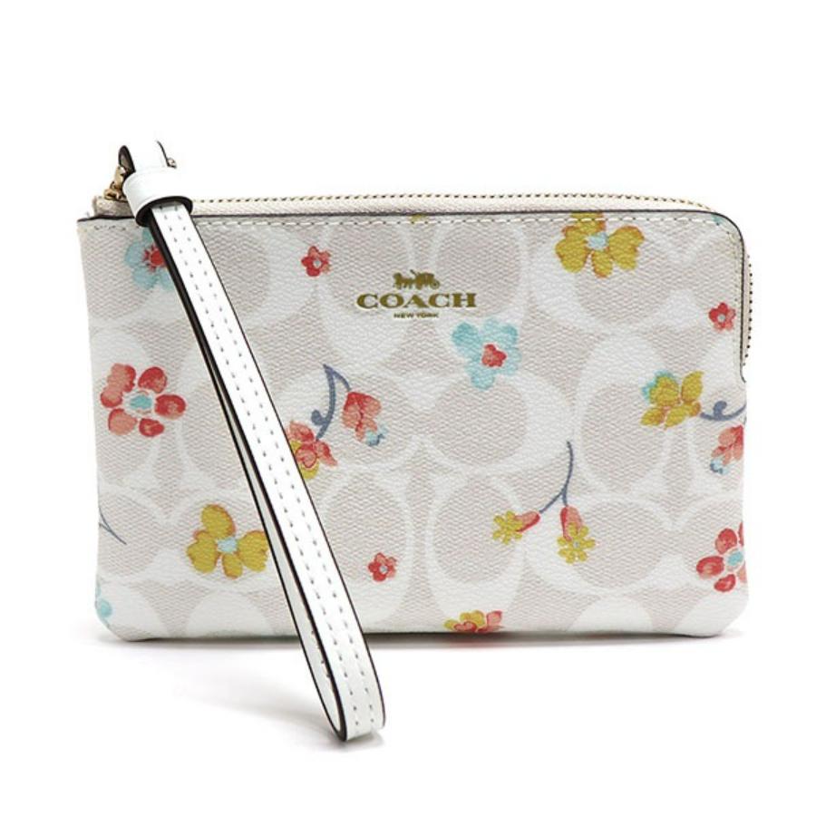 coach cherry wristlet