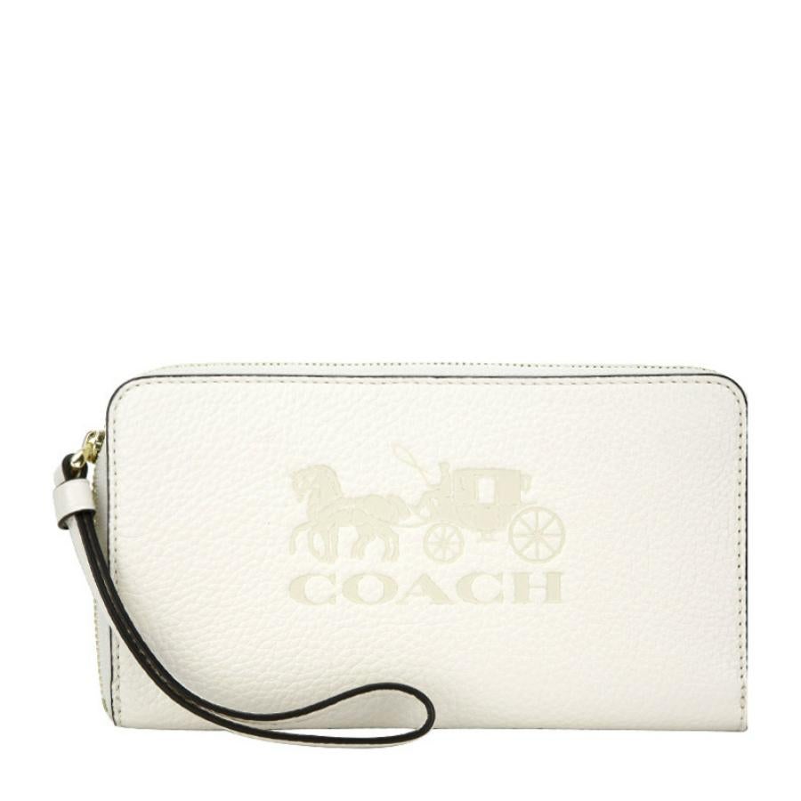 New Coach White Jes Large Leather Phone Wallet Clutch Bag

Authenticity Guaranteed

DETAILS
Brand: Coach
Gender: Women
Category: Clutch
Condition: Brand new
Color: White
Material: Leather
Horse and carriage logo
Gold-tone hardware
Zip around