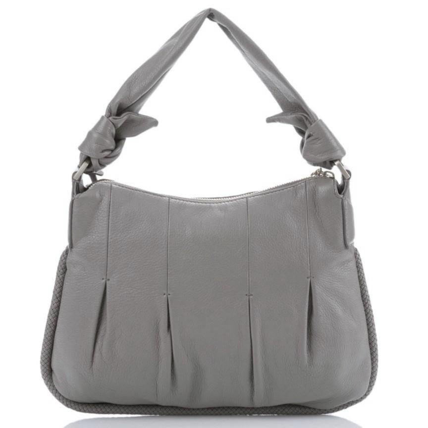 Neu Cole Haan Napa Leder Umhängetasche in Taupe im Angebot 5