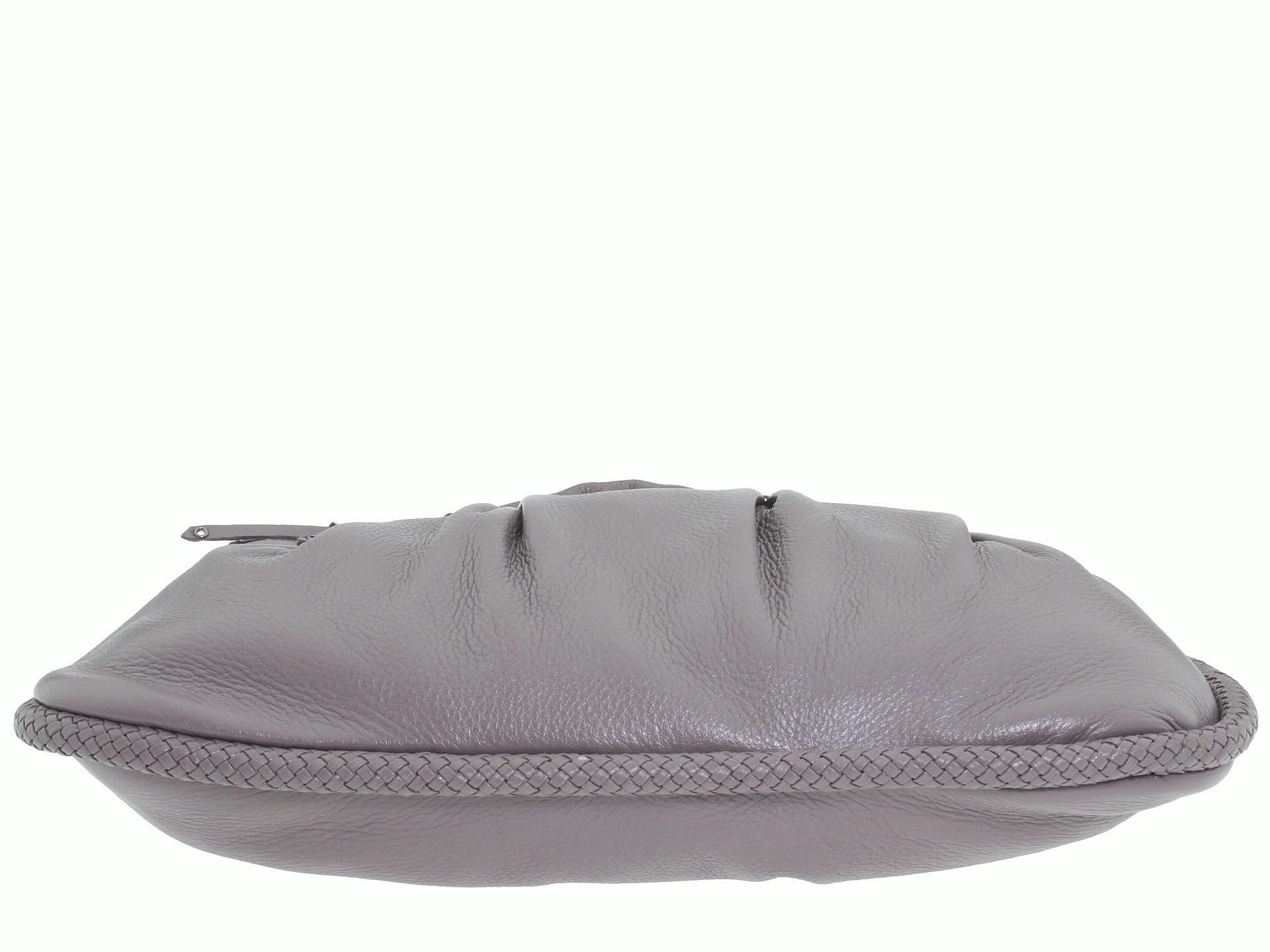 Neu Cole Haan Napa Leder Umhängetasche in Taupe Damen im Angebot