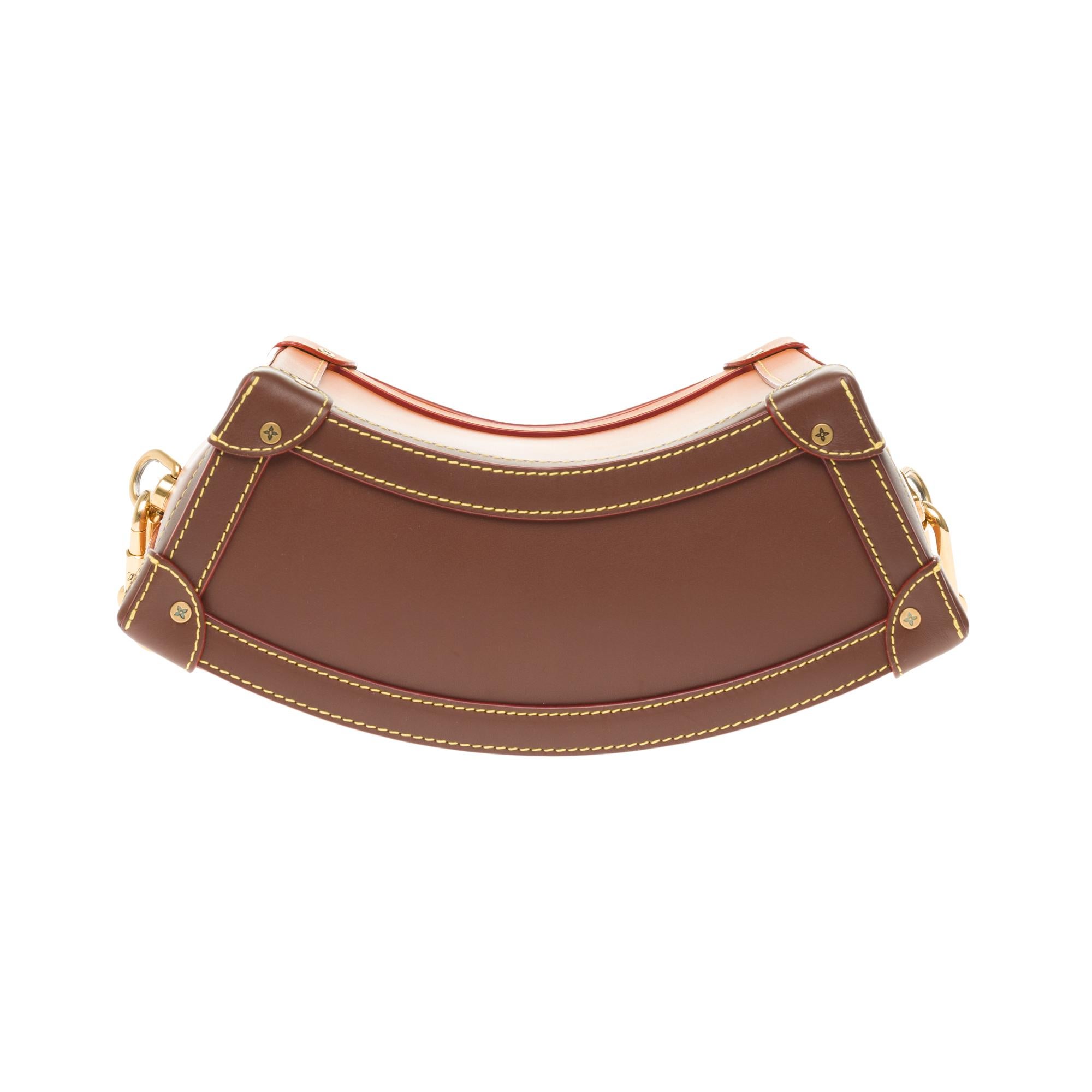 NEW-COLLECTIBLE- MEN FASHION SHOWS 2020-Louis Vuitton soft Trunk in brown calf 5