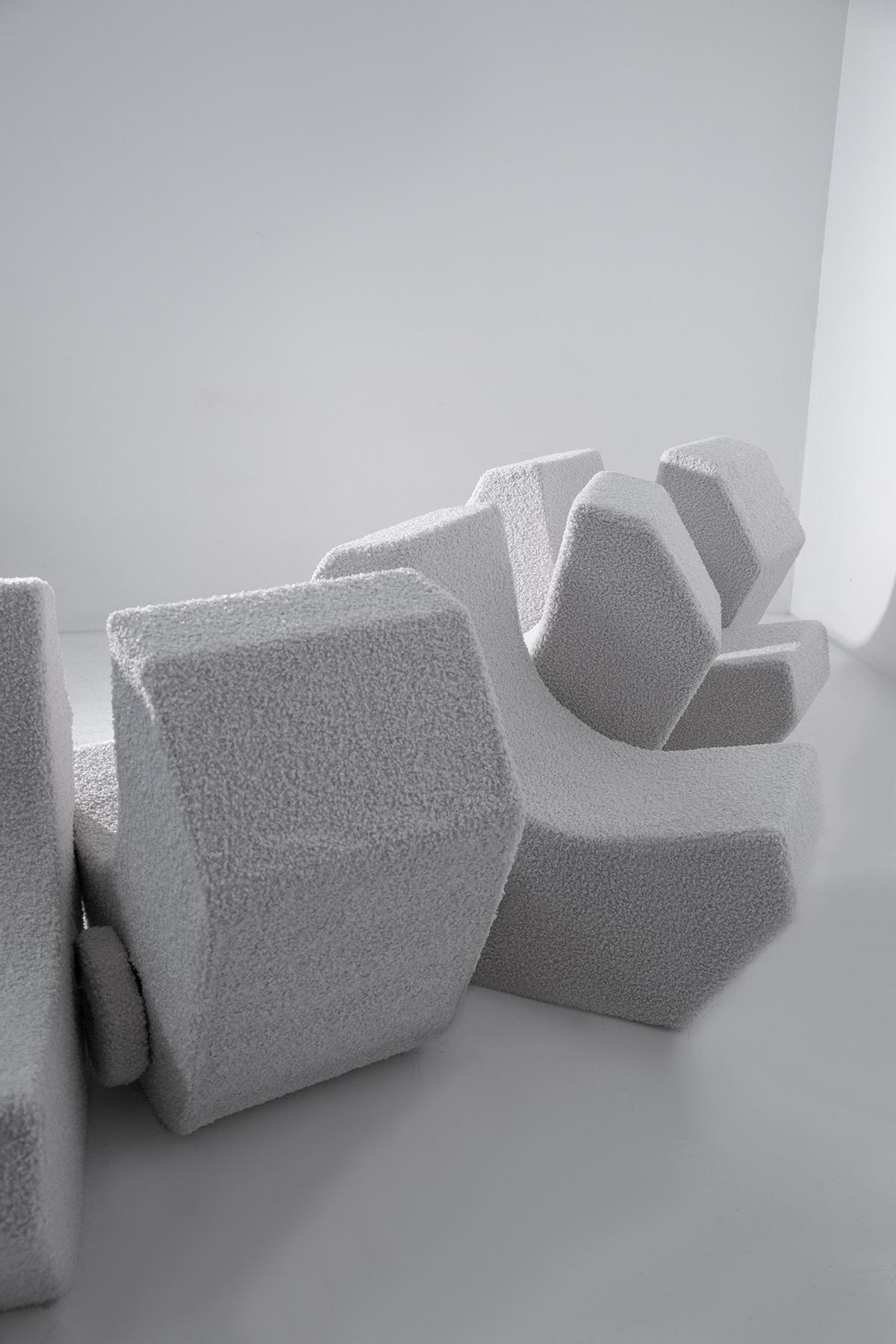 Bouclé Nouvelle collection : AI Infinity Canapé contemporain en vente