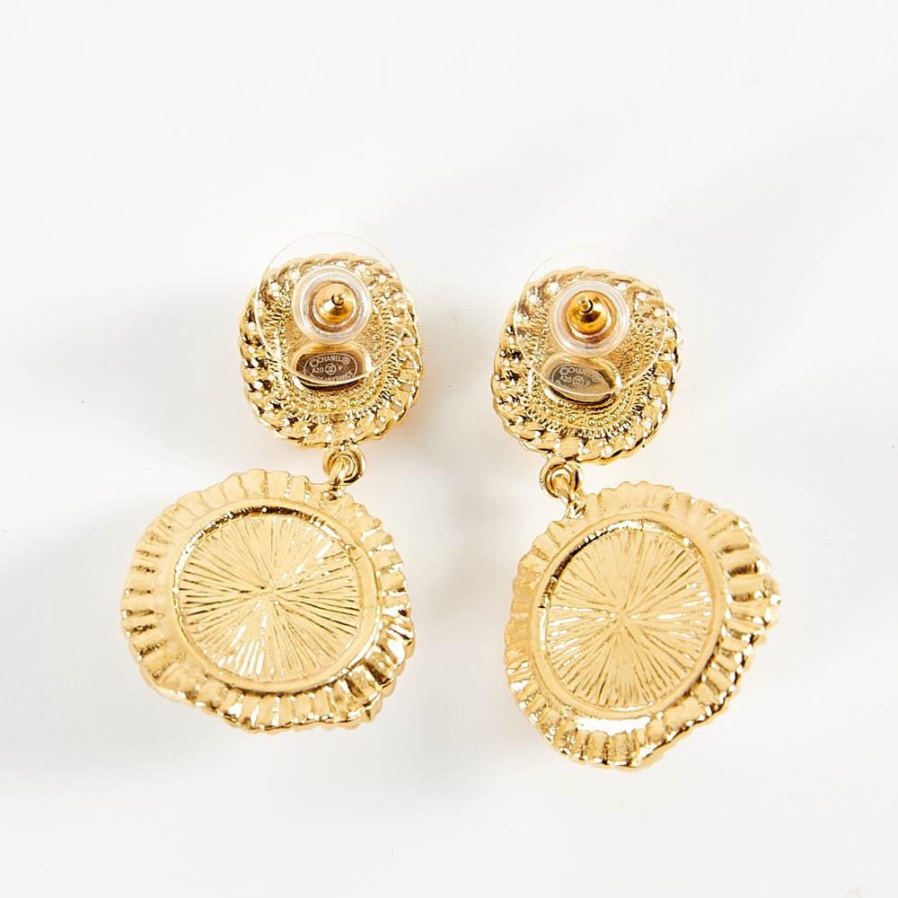 chanel pendant earring