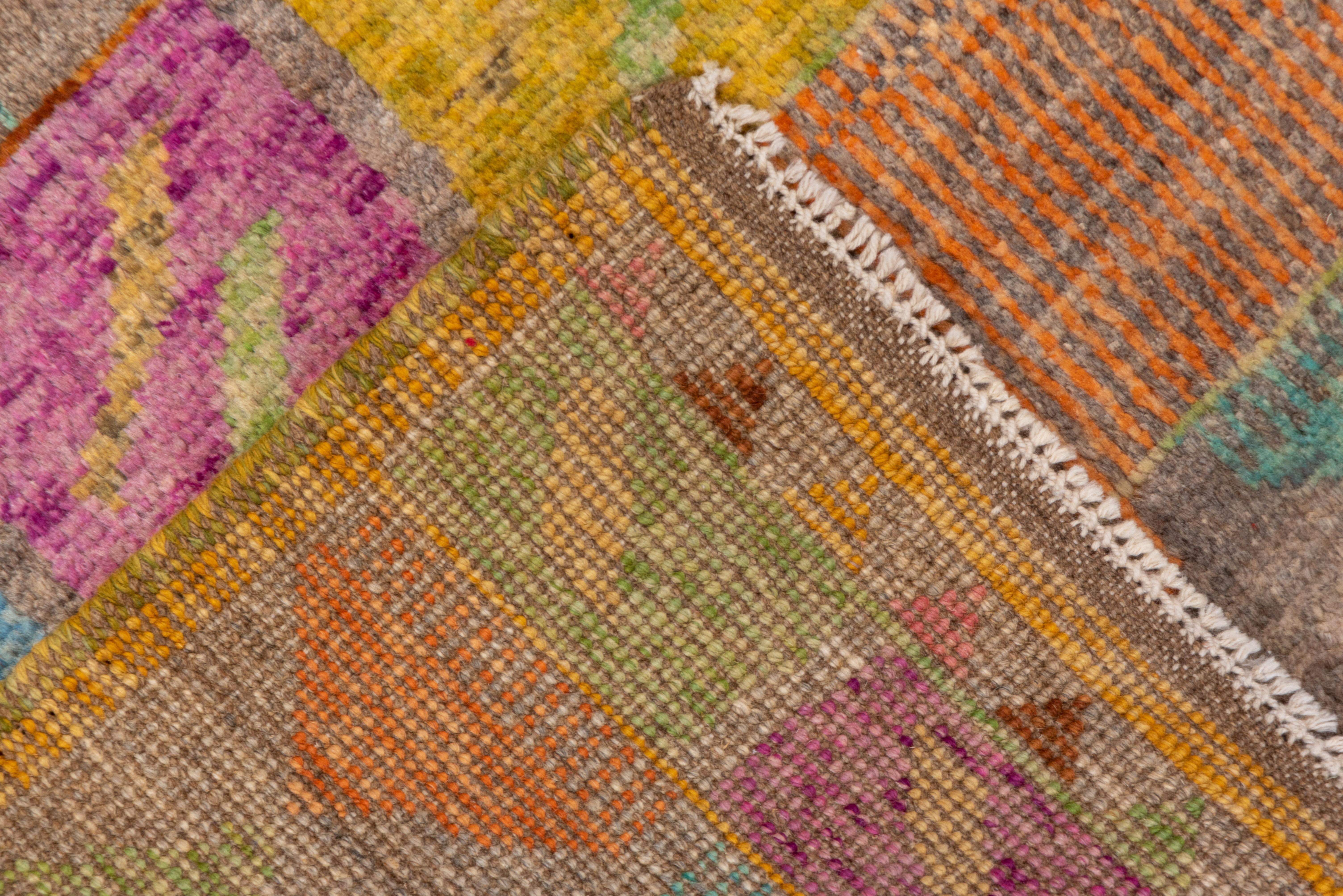 Contemporary New Colorful Modern Gabbeh Rug