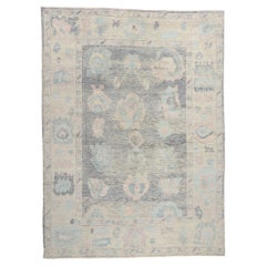 New Colorful Turkish Oushak Modern Carpet with Contemporary Style