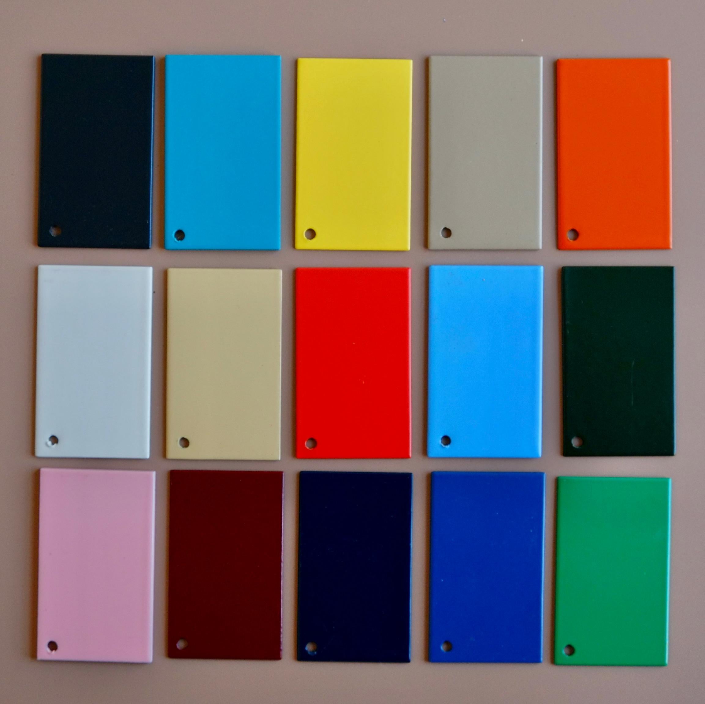 Modern &New Color Sample, 15 Colors For Sale