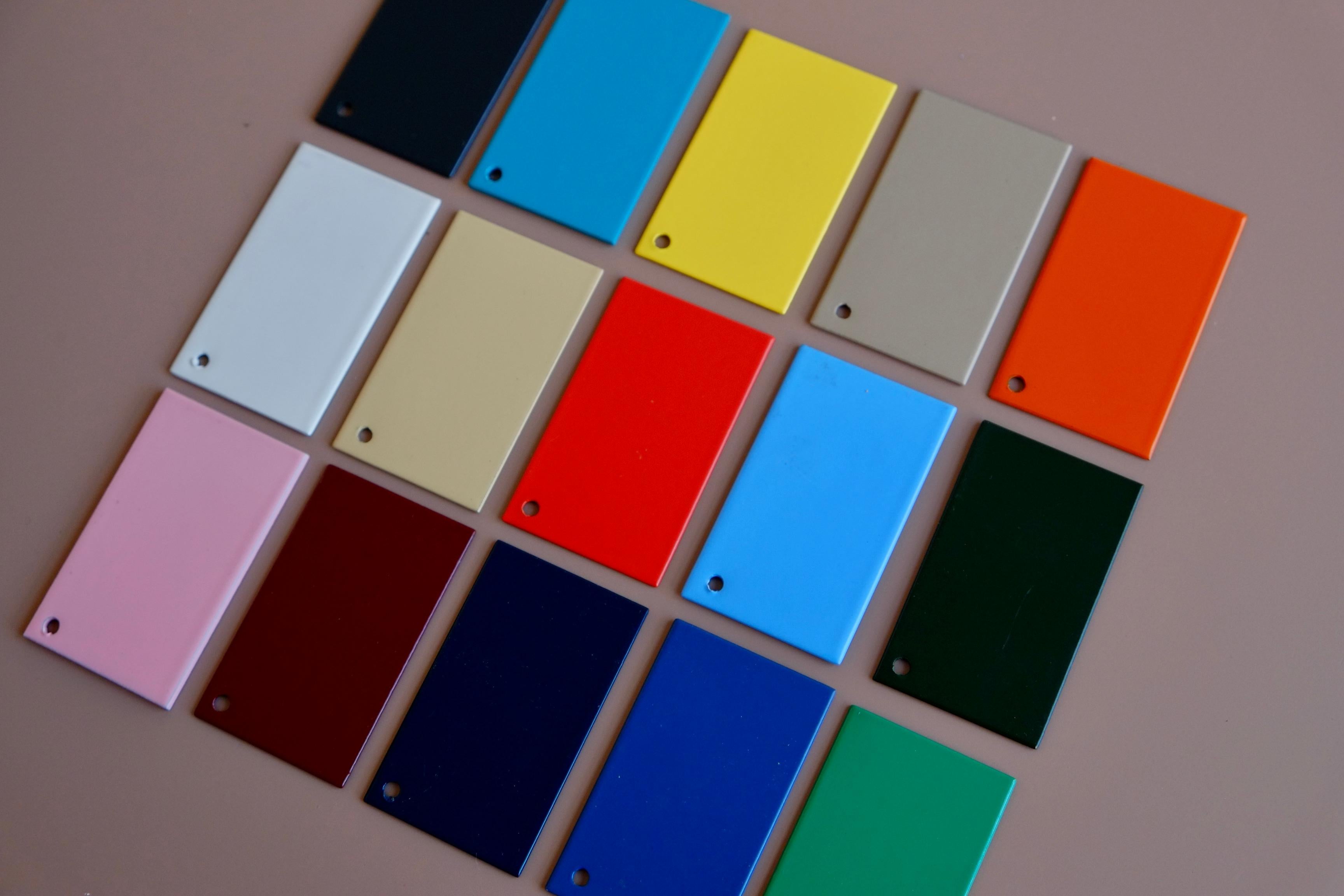 Powder-Coated &New Color Sample, 15 Colors For Sale