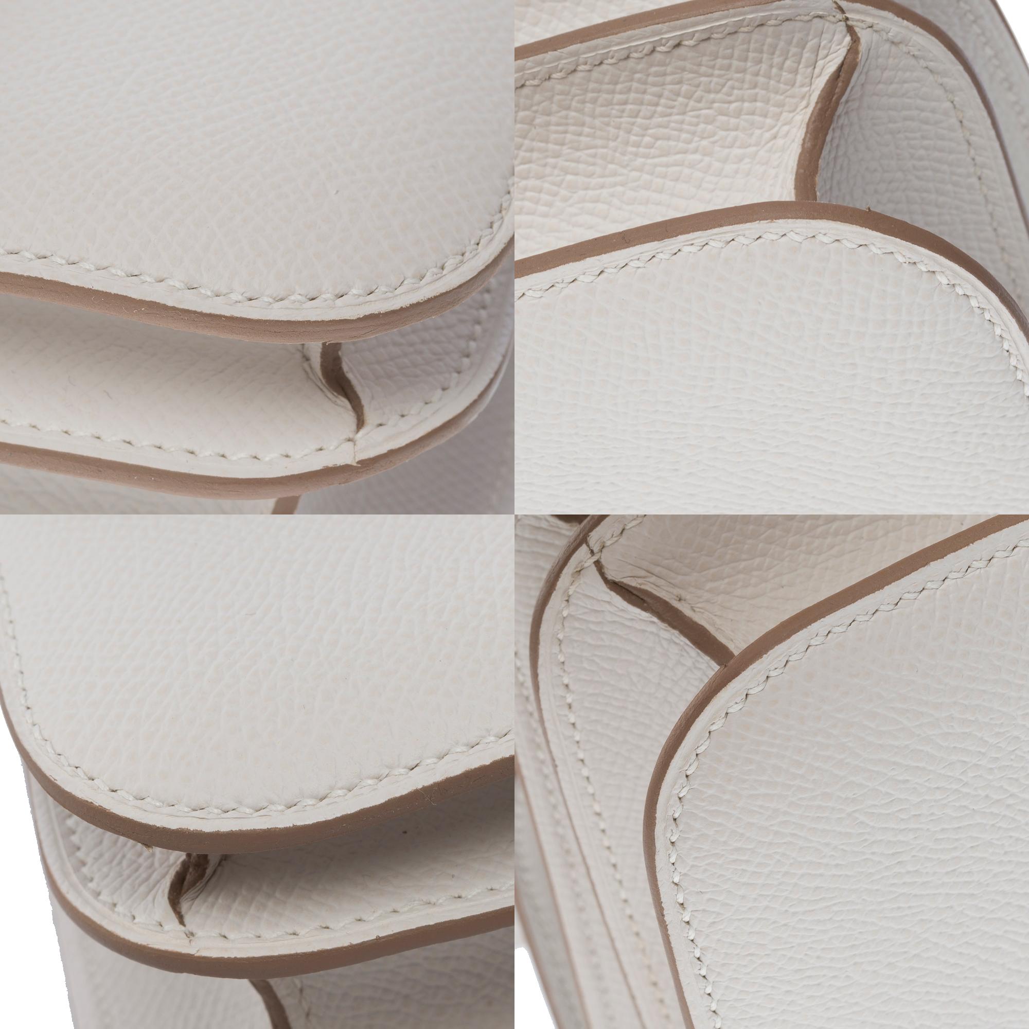 New Constance Mini shoulder bag in Gris Pale Epsom calf, GHW For Sale 5