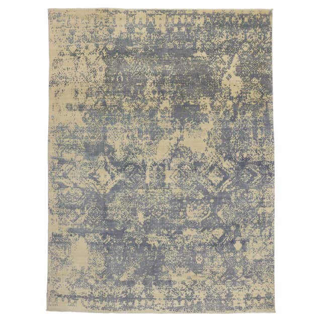 New Transitional Area Rug With Contemporary Abstract Style and ...