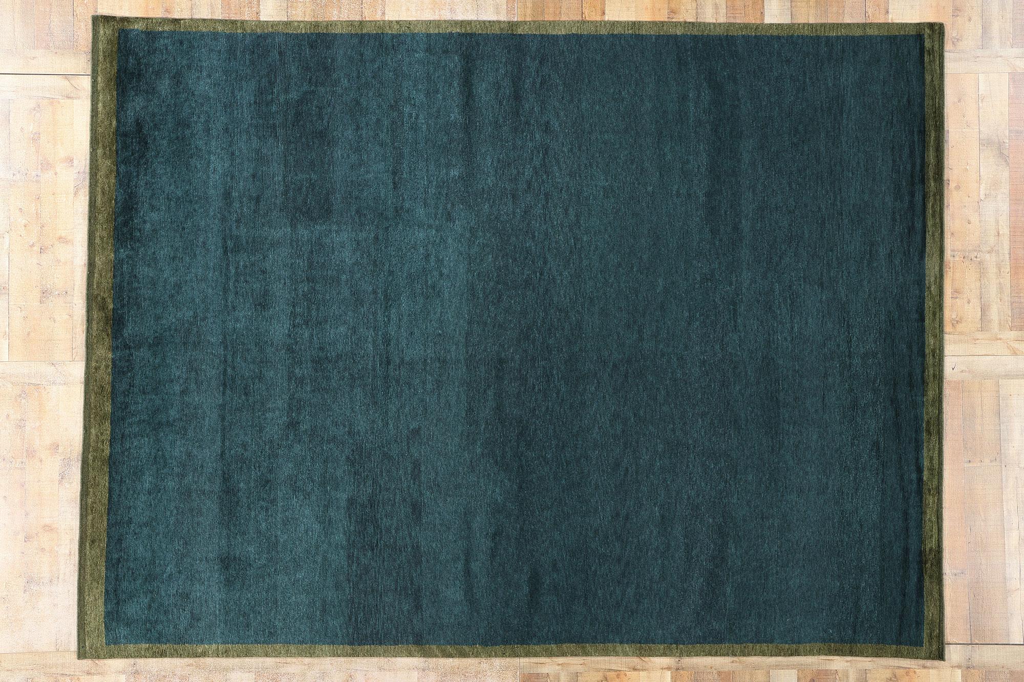 New Contemporary Abstract Moroccan Rug Inspired by Mark Rothko 2