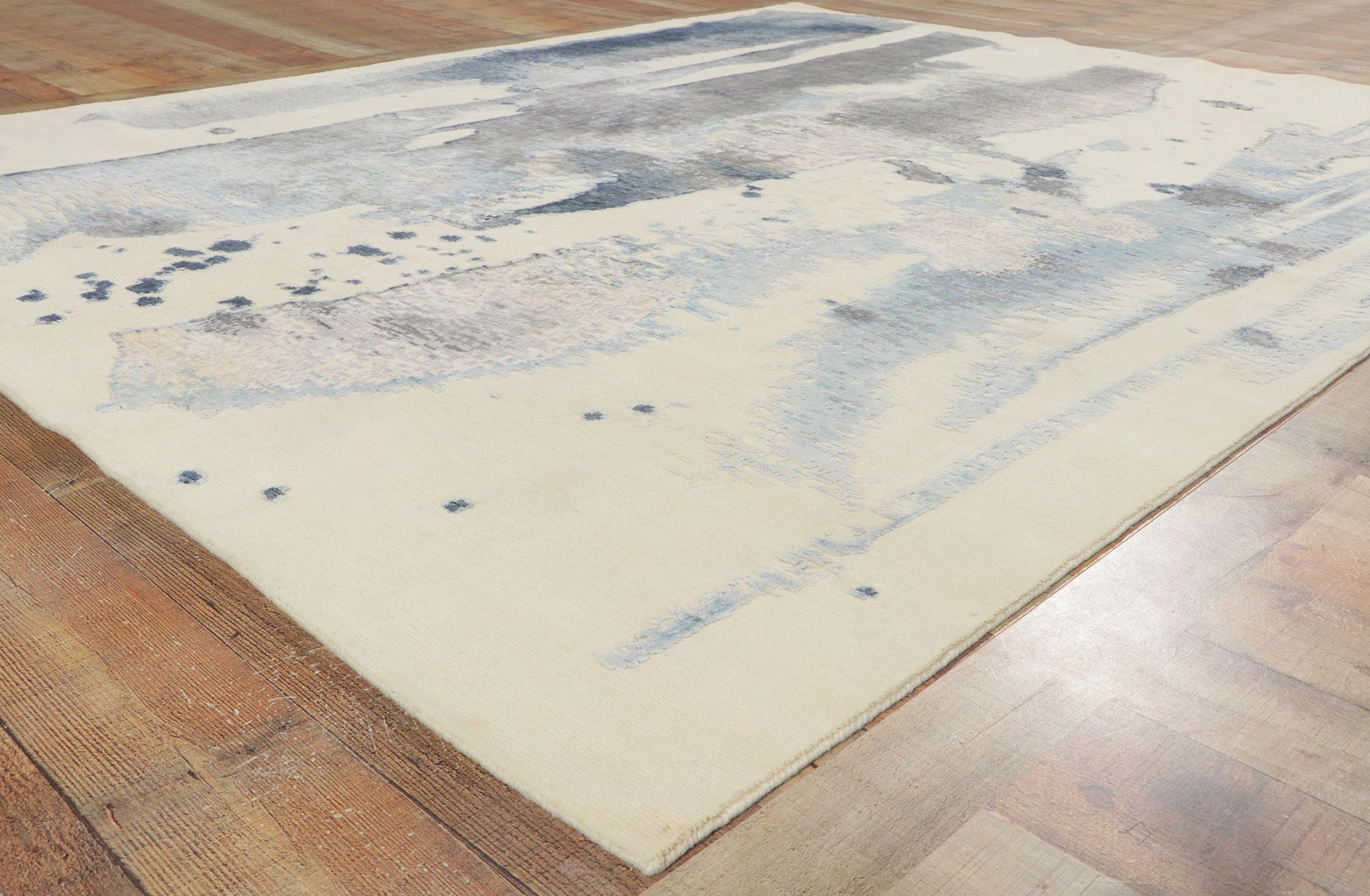 Neuer Contemporary Abstract Rug inspiriert von Clyfford Still (21. Jahrhundert und zeitgenössisch) im Angebot