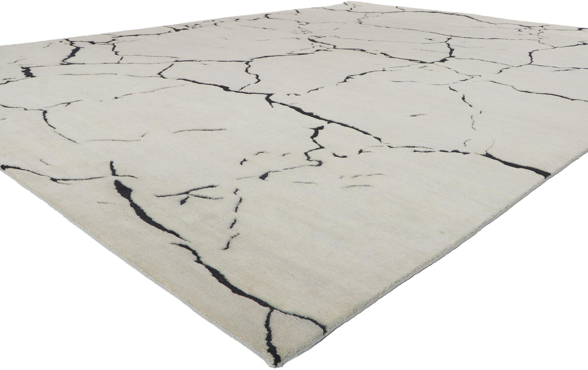 30880 New Contemporary Abstract Rug with Biophilic Design, 09'02 x 12'00
Showcasing an abstract biophilic design with incredible detail and texture, the hand-knotted wool contemporary rug is a captivating vision of woven beauty. The mesmerizing