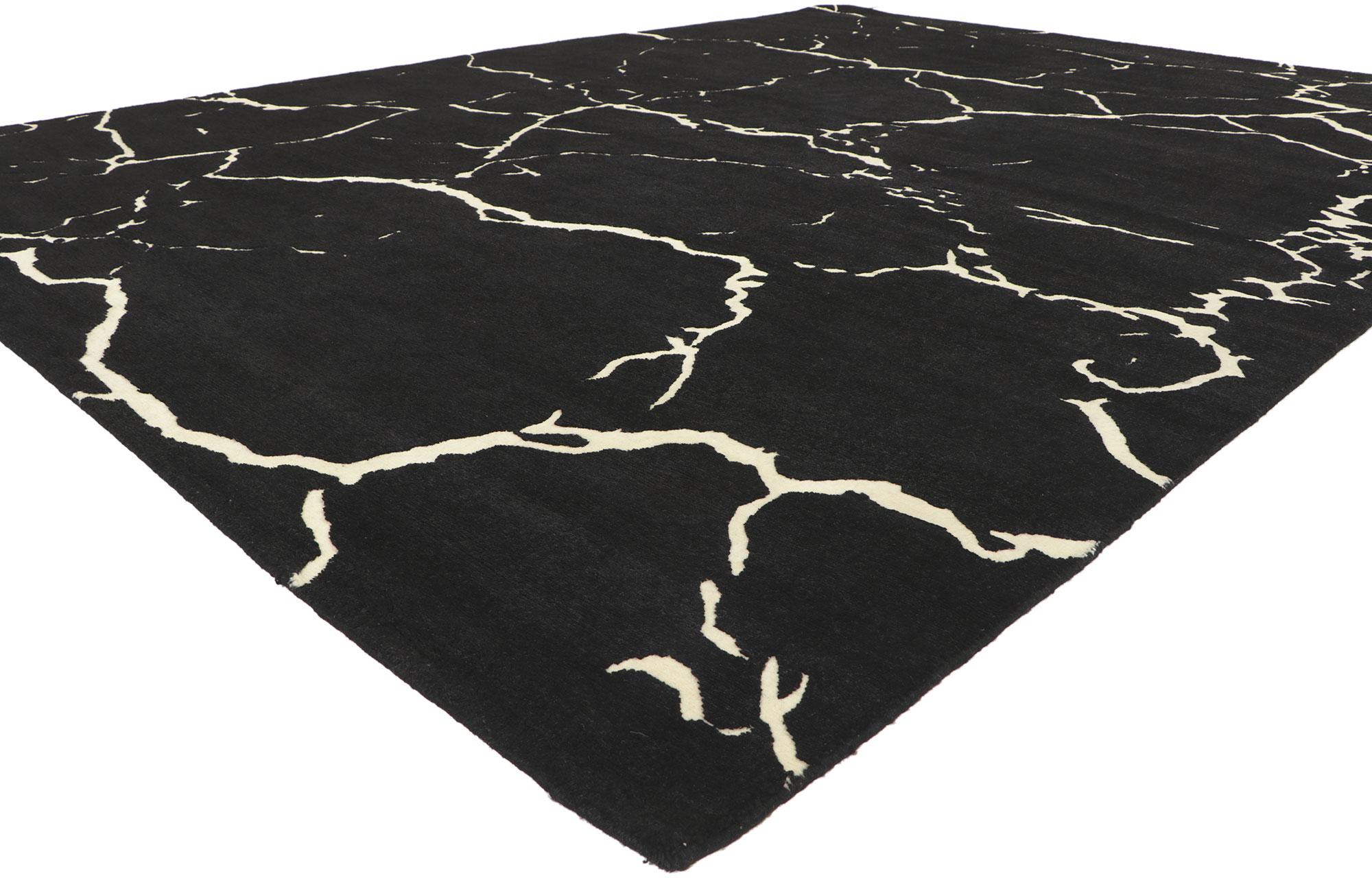30878 New Contemporary Abstract Rug with Biophilic Design, 09'02 x 12'00
Showcasing an abstract biophilic design with incredible detail and texture, the hand-knotted wool contemporary rug is a captivating vision of woven beauty. The mesmerizing