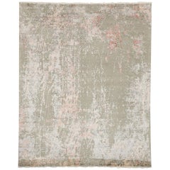 New Contemporary Abstract Transitional Rug Inspired by Willem de Kooning