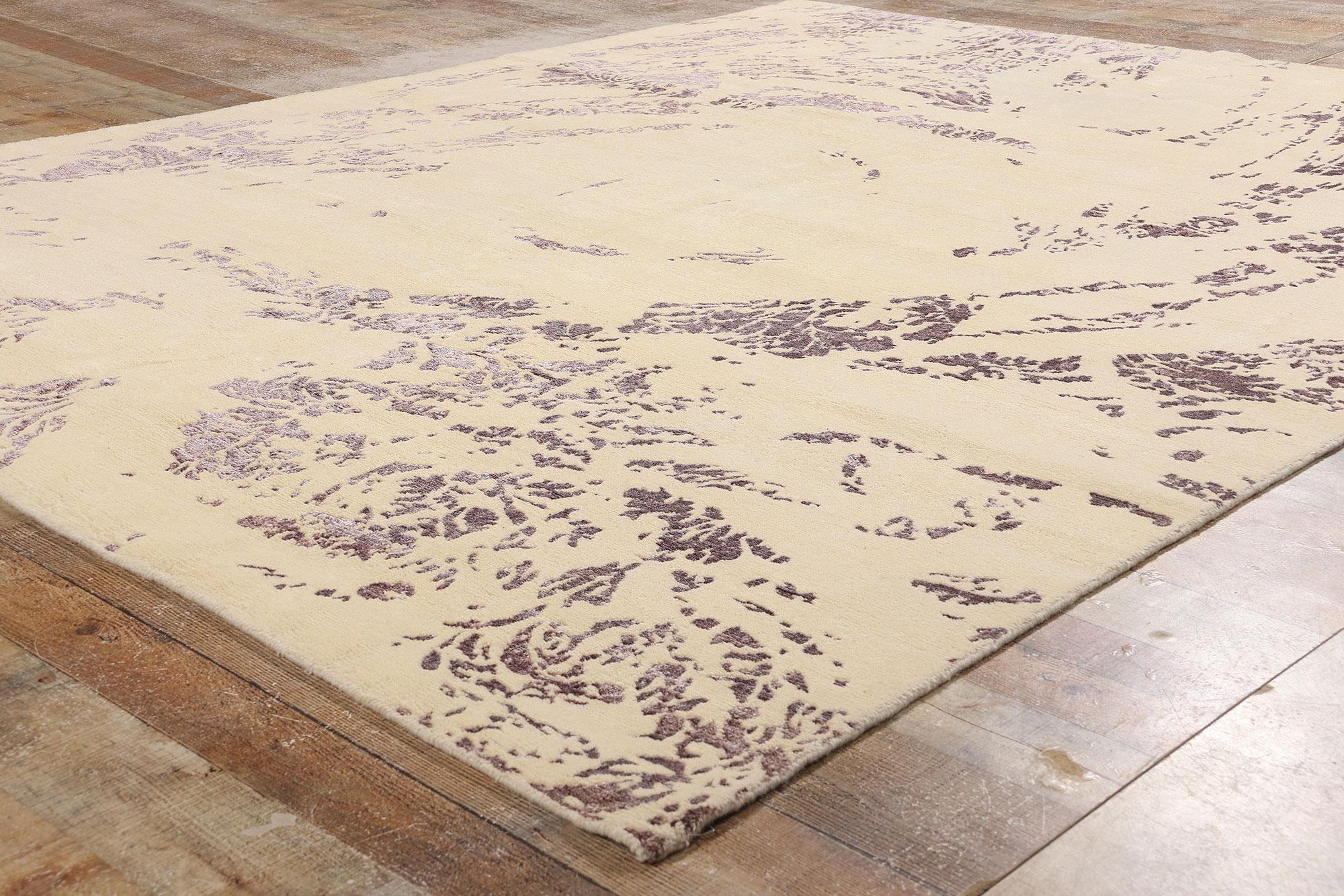 New Ethereal Reverie Contemporary Carpet with Enigmatic Abstract Expressionism For Sale 6