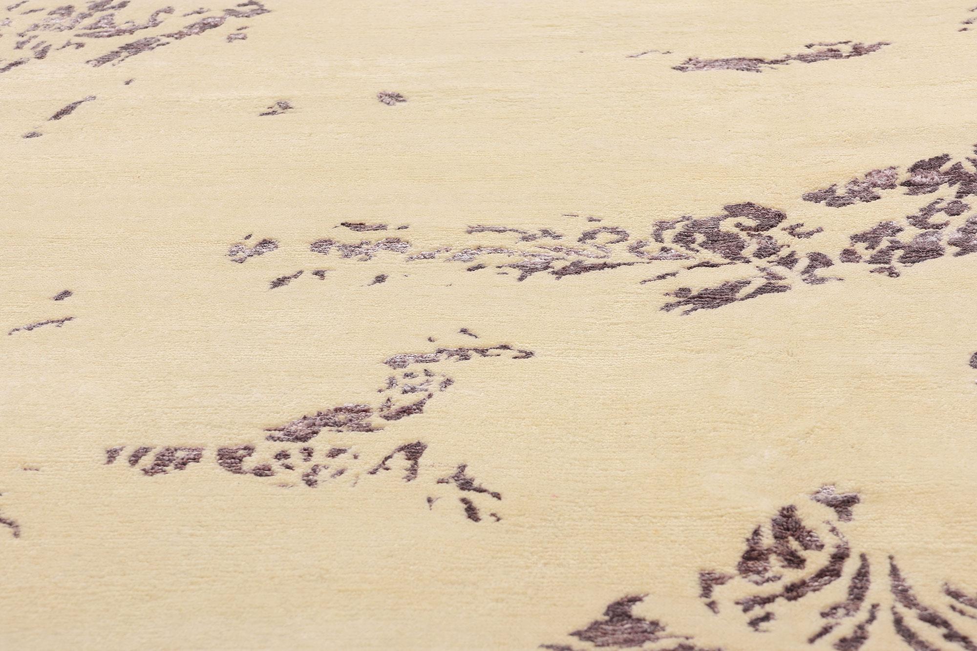 New Ethereal Reverie Contemporary Carpet with Enigmatic Abstract Expressionism For Sale 9
