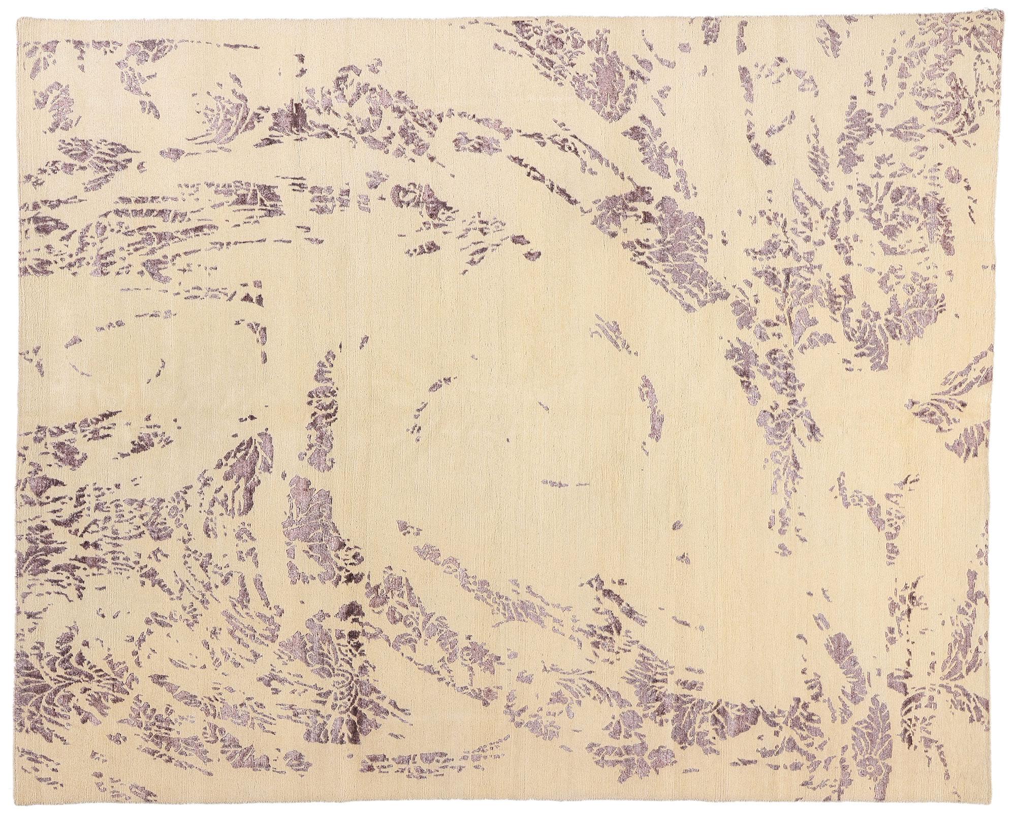 New Ethereal Reverie Contemporary Carpet with Enigmatic Abstract Expressionism For Sale 11