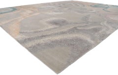 New Contemporary Area Rug Inspired by Georgia O'Keeffe