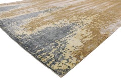 New Contemporary Area Rug with New Nordic and Beach Hygge Style