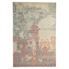 New Contemporary Area Rug with Modern Damask Pattern