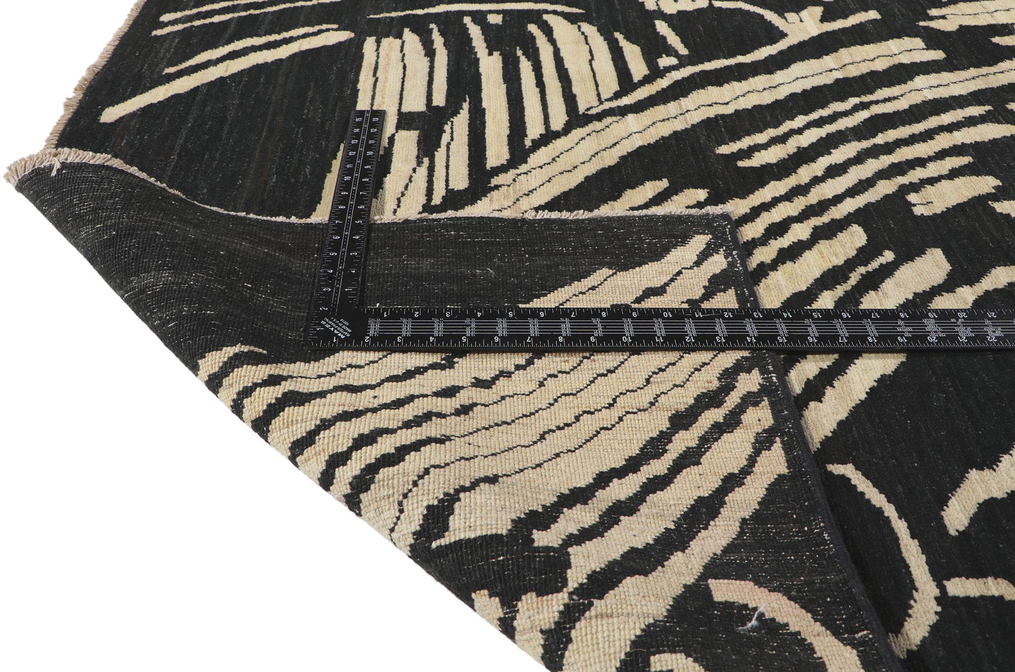 Nueva alfombra contemporánea de estilo moderno Anudado a mano en venta