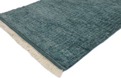 New Contemporary Beach Hygge Moroccan Rug with Modern Cape Cod Style