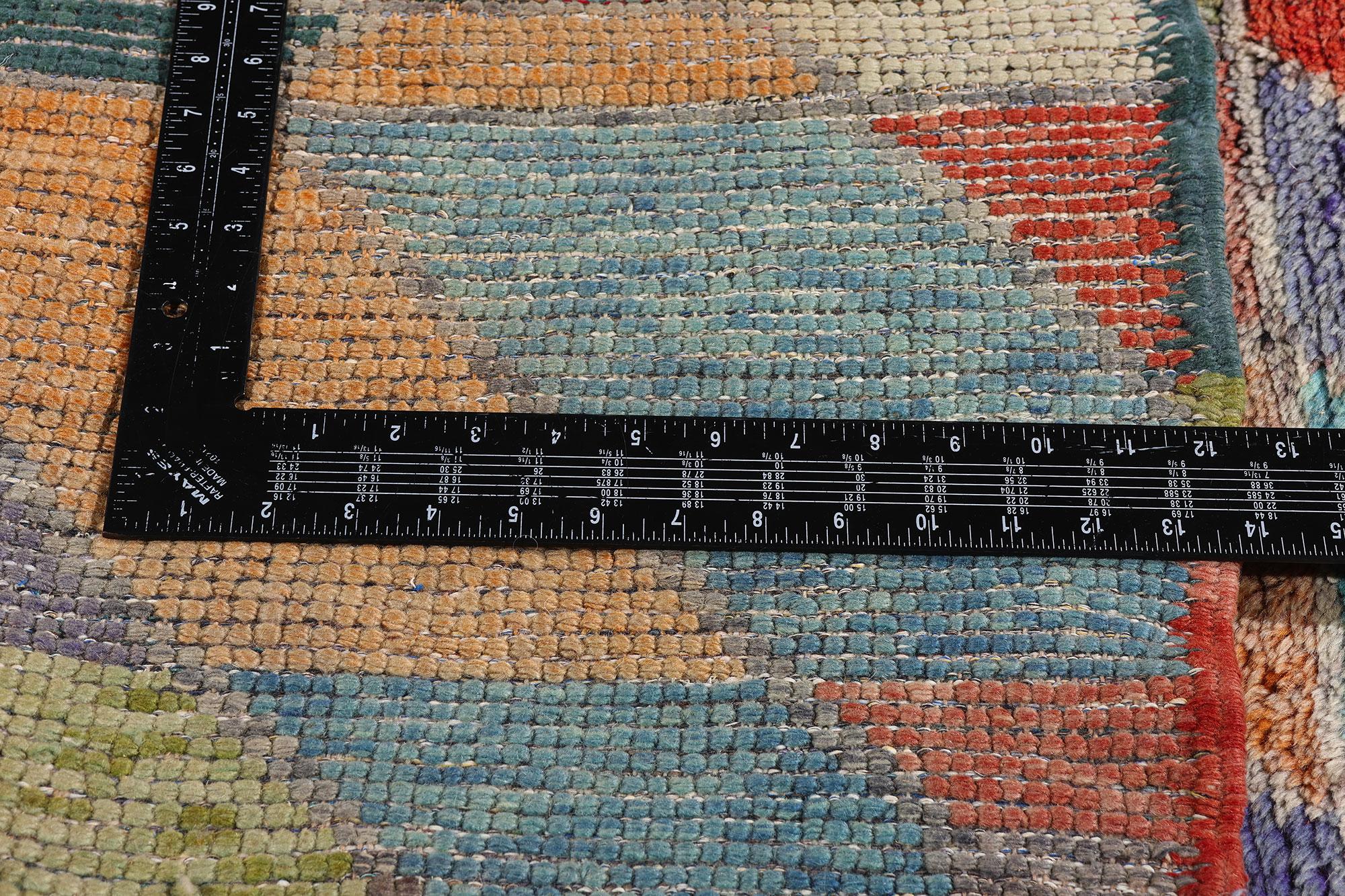 The Chromatic Reverie: A Rare Artistic Beni Mrirt Moroccan Masterpiece For Sale 2