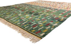 New Contemporary Berber Beni Mrirt Moroccan Carpet with Abstract Expressionism (Tapis berbère contemporain de Beni Mrirt avec expressionnisme abstrait)