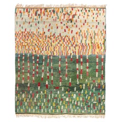 New Contemporary Berber Beni Mrirt Moroccan Carpet with Abstract Expressionism (Tapis berbère contemporain de Beni Mrirt avec expressionnisme abstrait)