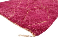 New Modern Beni M'Guild Berber Moroccan Rug with Abstract Expressionist Style
