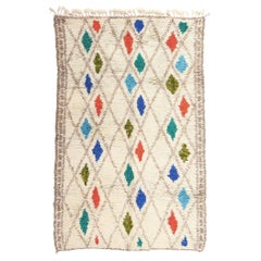 Tapis Azilal marocain coloré Cozy Hygge rencontre le moderne Boho Chic