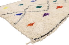New Contemporary Berber Moroccan Azilal Rug with Tribal Boho Hygge Style