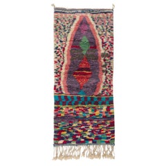 Nouveau tapis berbère marocain contemporain