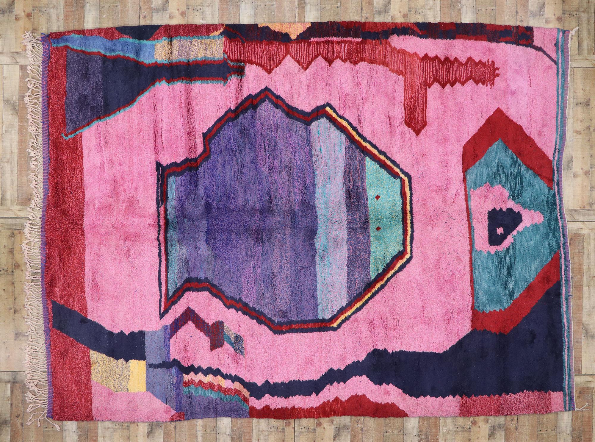 Zeitgenössischer marokkanischer Berberteppich, inspiriert von Ad Reinhardt  (Wolle) im Angebot