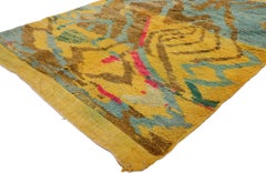 New Contemporary Berber Moroccan Rug with Abstract Expressionist Style