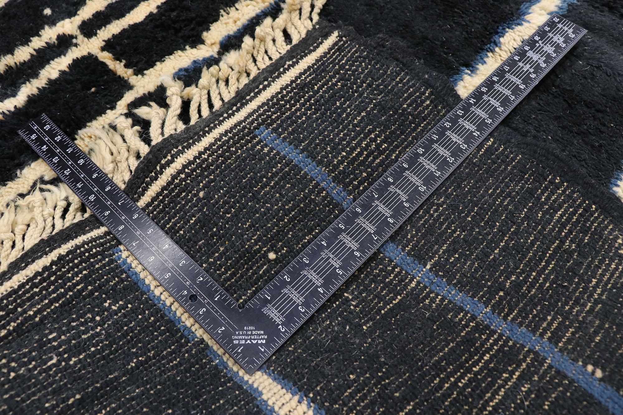 Nouveau tapis berbère marocain contemporain avec style Bauhaus en vente 4