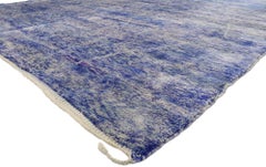 Zeitgenössischer marokkanischer Berberteppich mit böhmischem Stil