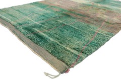 New Contemporary Berber Moroccan Rug with Bohemian Tribal Style
