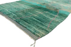 The Abstract Atlas Reverie: A Beni Mrirt Moroccan Masterpiece of Tribal Elegance