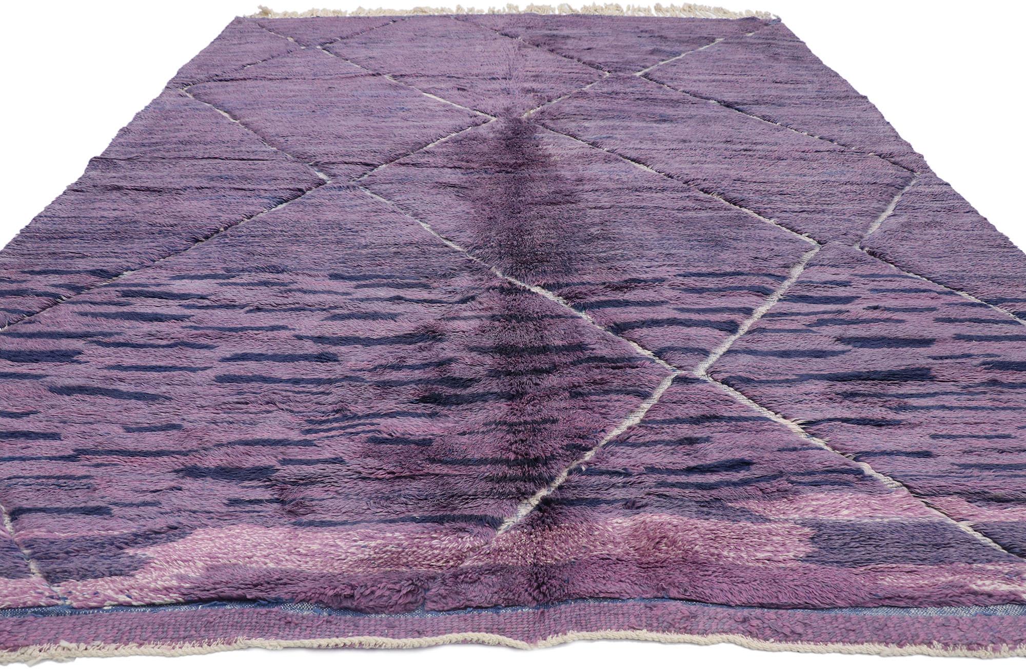 purple boho rug