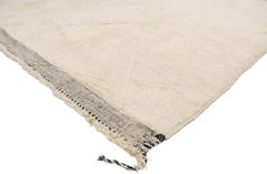 Nuovo tappeto berbero marocchino contemporaneo con stile minimalista