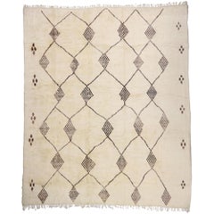 New Contemporary Berber Moroccan Rug with Tribal Style