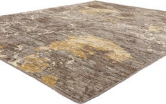 Nuovo tappeto marocchino organico biofilico contemporaneo