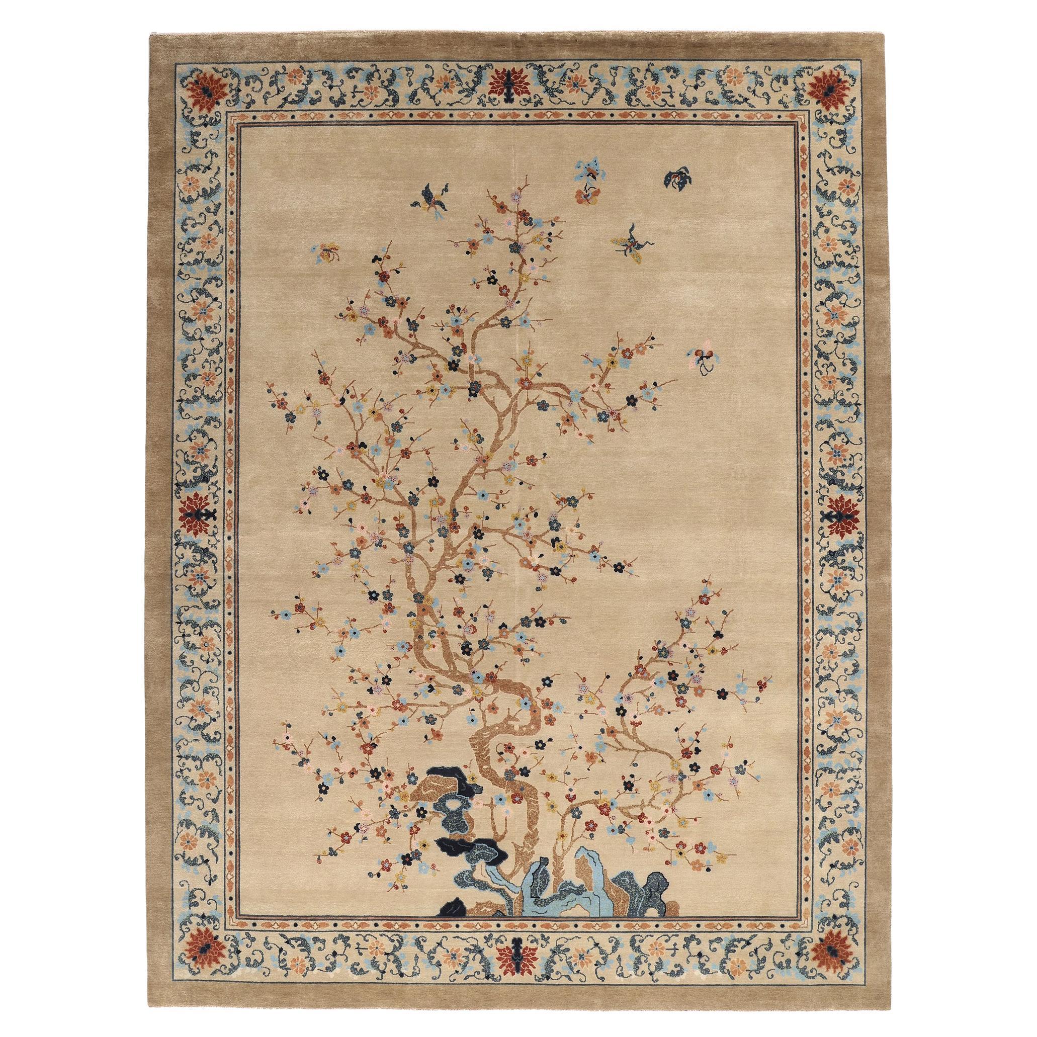 New Contemporary Chinese Art Deco Rug con stile moderno