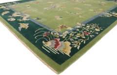 New Contemporary Chinese Art Deco Style Dragon Pictorial Rug