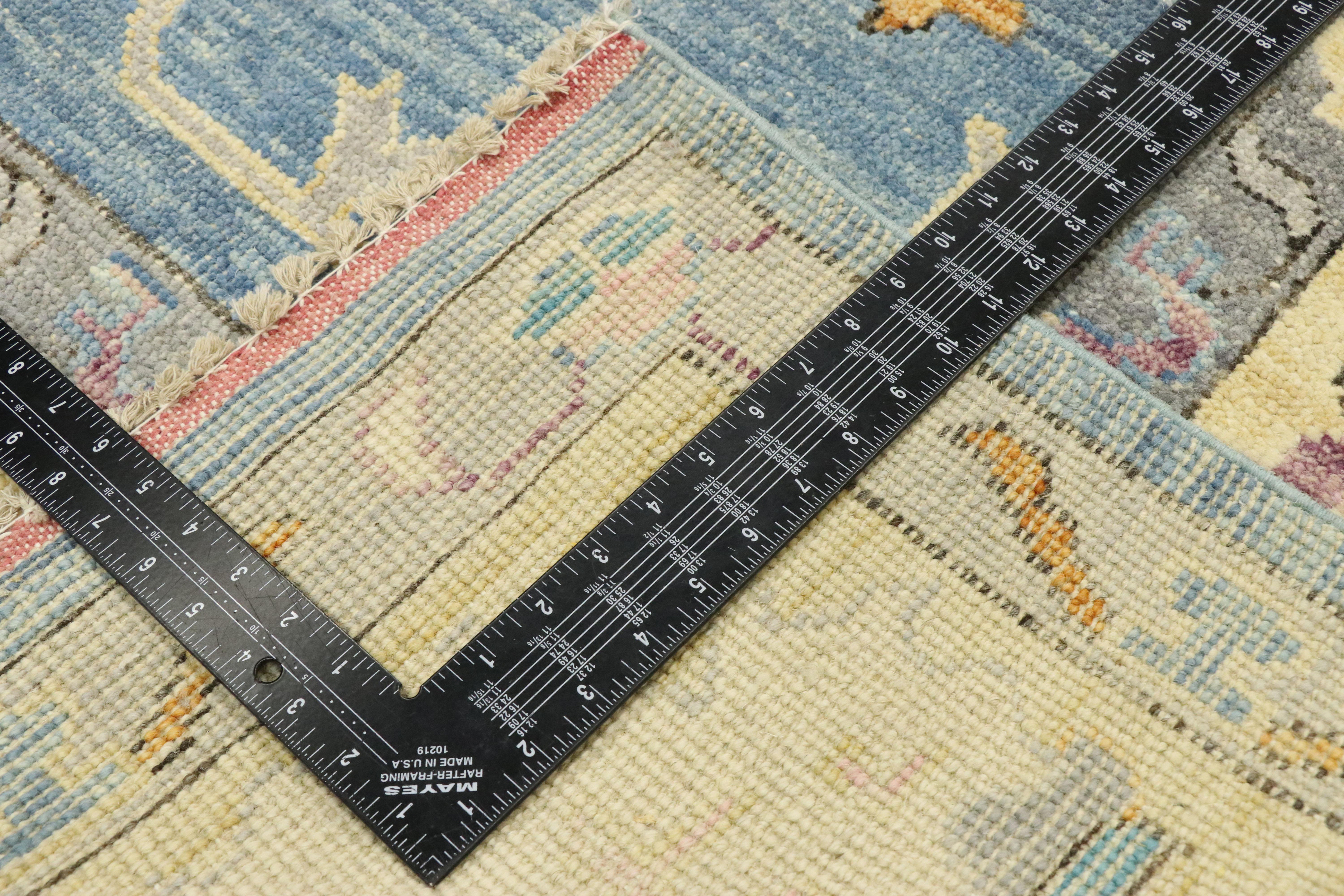 colorful oushak rugs