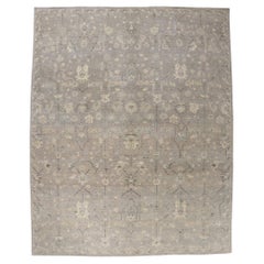 New Contemporary Distressed Rug with Modern Vintage Style