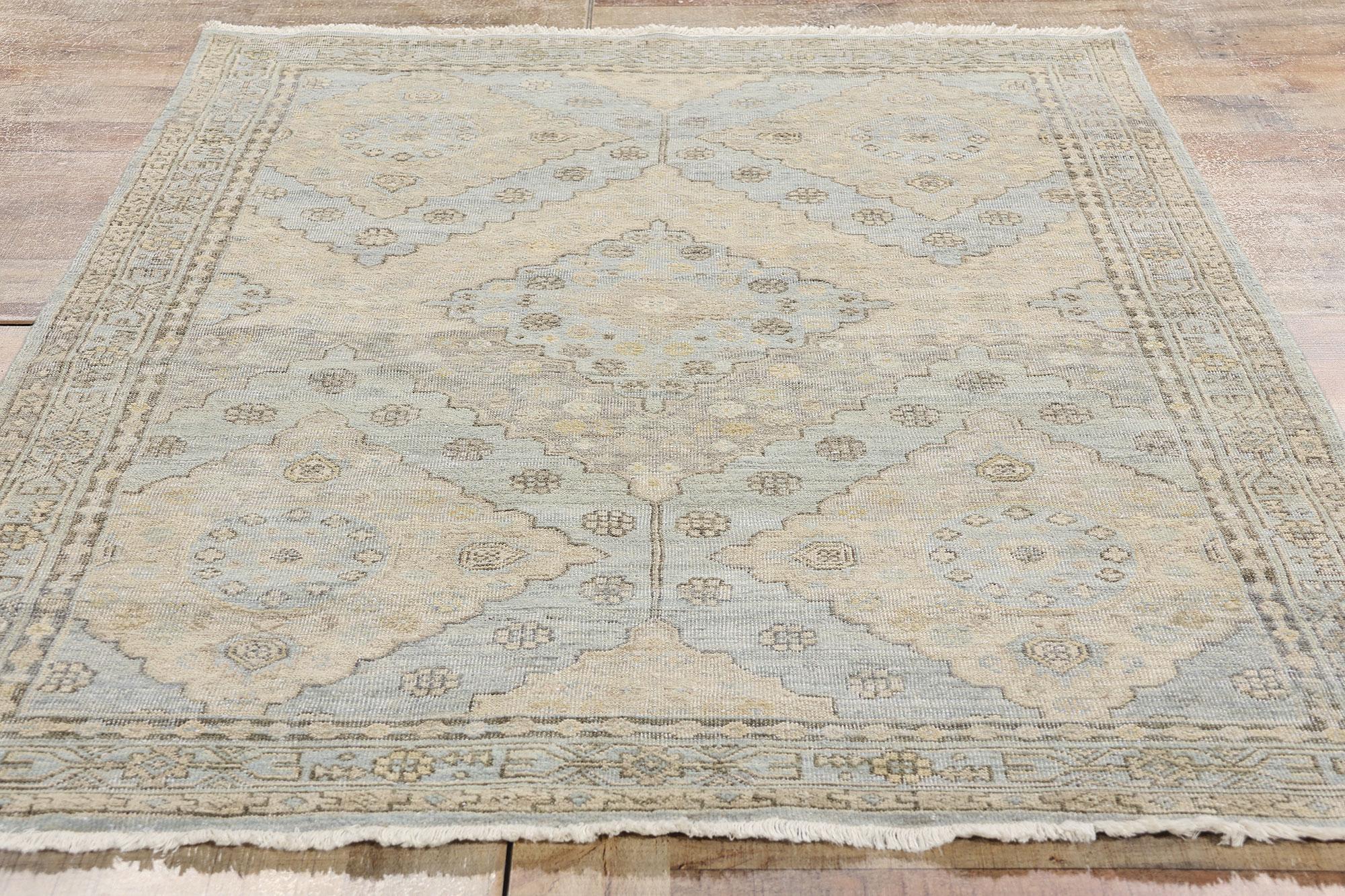 Nuovo Tappeto Khotan contemporaneo nei toni della terra in vendita 1
