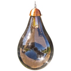 New Contemporary French Handmade Blown Pendants